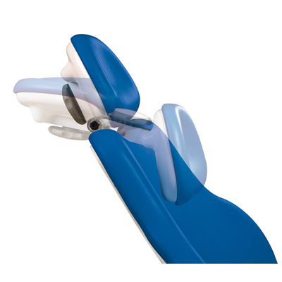 Double-jointed headrest